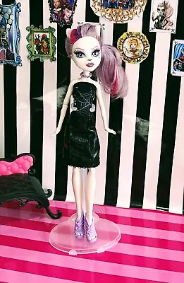 Monster High Inspired Ltd Edition Handmade Girls Pvc Skirt Only. No Doll.  • $3.91