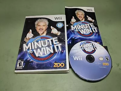 Minute To Win It Nintendo Wii Complete In Box • $5.89