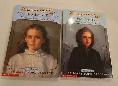 My America: Virginia's Civil War Diary Osborne  Book 1 & 2 • $9.99