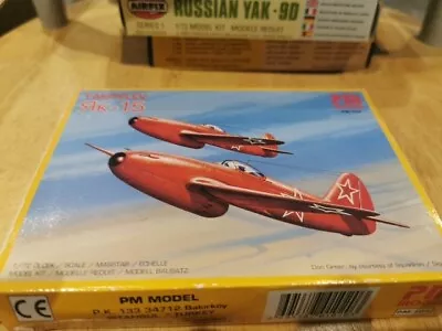 PM MODELS 1/72 YAKOVLEV YAK-15 Jet Fighter Model Kit • £9.99