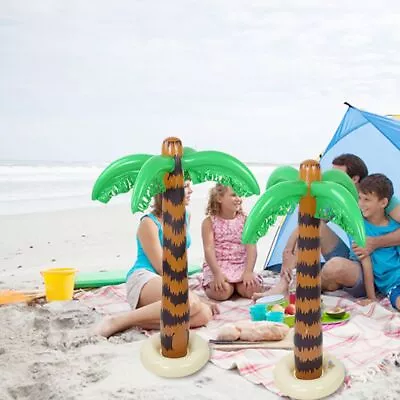 Hawaiian Inflatable Toys Beach Party Decor Tropical Palm Tree Coconut Trees • $15.15