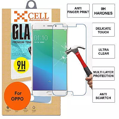 Tempered Glass Screen Protector For OPPO F1 R7 R7S R7 Plus R9 • $7.99