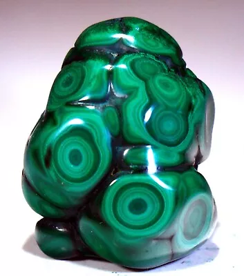 1.8  2.3 Oz Top Quality Polished Bull's Eye Malachite Congo! M604 • $25