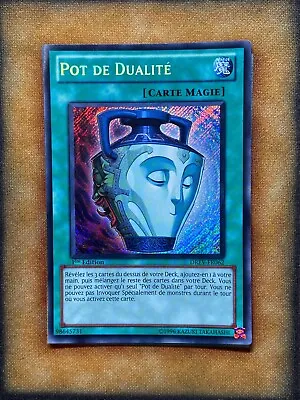 Yugioh Pot Of Duality DREV-EN062 Secret Rare 1st Ed FRENCH MP • $39.99