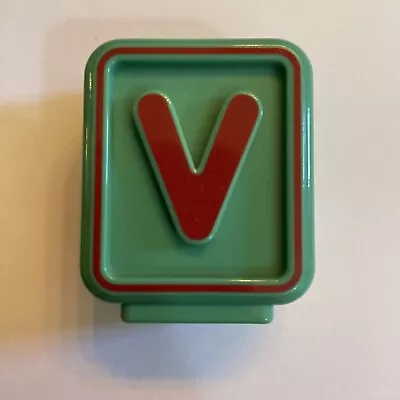 Vtech Alphabet Blocks Sit To Stand Train Replacement Block V / VAN • $2.99