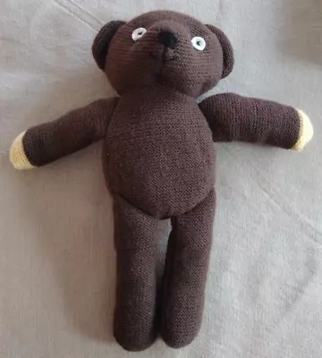 Mr Bean Bean’s Brown Bear Plush Beanbag Toy Doll Fiesta 9” L62308 • $14.99