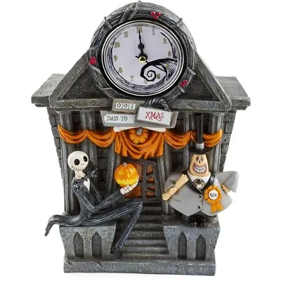 ~ The Nightmare Before Christmas Money Bank With Clock ~ Jack Skellington ~ • $69.99