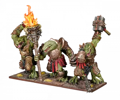 PRESALE Salamander Tyrant Regiment Kings Of War Lizardmen Seraphon Kroxigor THG • $37.95
