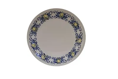 Villeroy & Boch Cadiz White Blue Yellow Fruit 10 1/4  Dinner Plate • $39.99