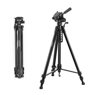 £24.95 • Buy Camera Tripod Portable Heavy Duty Travel Large Stand For Canon Nikon Pentax DSLR