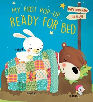 Little Genius Books My First Pop-Up Ready For Bed (Board Book) My First Pop-Up • £12.15