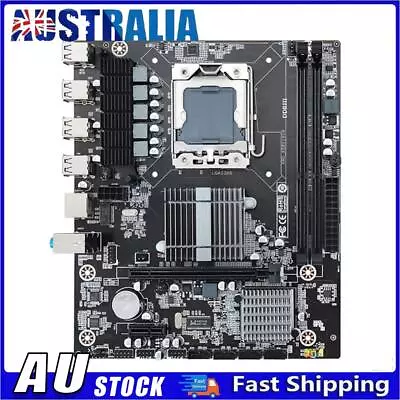 X58 Gaming PC Mainboard Dual Channel LGA 1366 Computer Motherboard 32GB RAM SATA • $58.39