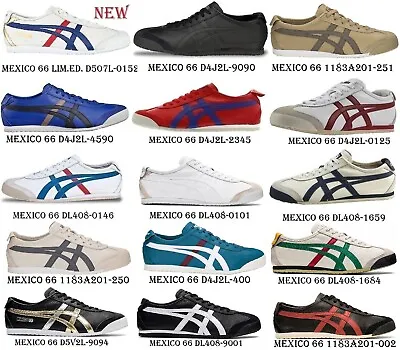 Shoes Asics Onitsuka Tiger MEXICO 66 Sneaker Leather THL408 Mexico Man Woman • $202.62