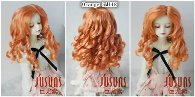 JD259 1/6 1/4 1/3 Curly BJD Wig MSD SD Blythe Doll Hair For All Sizes Doll Wigs • $23.79