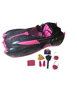 Monster High Doll Lot Car Roadster Draculaura 2011 Shoes Accessories Pocketbook • $35