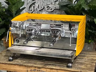 Victoria Arduino Black Eagle 2 Group Volumetric Espresso Coffee Machine Yellow • £4815.20