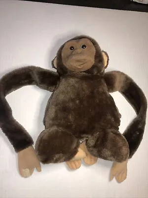Vintage Monkey Puppet Toy Chimp Chimpanzee Long Arms Brown Animal Golf Headcover • $24.99