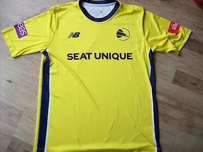 Hampshire Hawks T20 Blast Champions Cricket Shirt 2022 (large) New Balance • £32.99