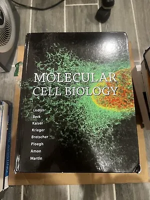 Molecular Cell Biology By Arnold Berk Anthony Bretscher Harvey Lodish... • $22