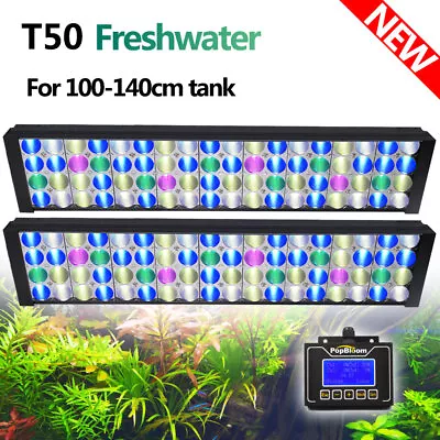 PopBloom Planted Aquarium Led Fish Tank Lights For 120cm Freshwater Plant Tank • $427.90