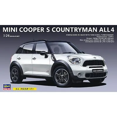 Hasegawa 1/24 Mini Cooper Countryman #24121 • $58.22