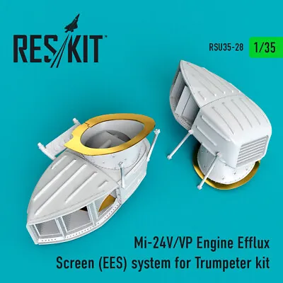 Reskit RSU35-0028 1/35 Mi-24V/VP Engine Efflux Screen (EES) System For Trumpeter • $31.99