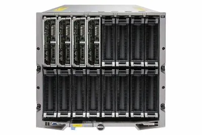 Dell PowerEdge M1000E Chassis W/ 4x M630 Server 2x E5-2650v3 64GB Ram 2x HDD Bay • $9263.42