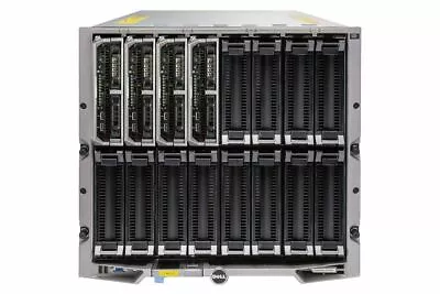 Dell PowerEdge M1000E Chassis W/ 4x M630 Server 2x E5-2680v3 64GB Ram 2x 300GB • $13281.03