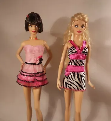 Two Fashion Dresses For Model Muse Barbie (NO DOLLs) • $18.99