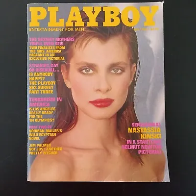 Playboy Magazine May 1983 Nastassia Kinski Susie Scott 84 Olympics Terrorism • $12.99