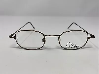 Cw Bliss Eyeglasses Frame Kenmark Br 44-29-140 Brown Full Rim Mz11 • $46.75