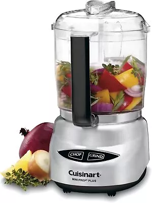 Cuisinart Mini Prep Plus Food Processor 4 Cup Brushed Stainless • $42.46