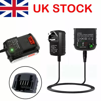 £13.29 • Buy Battery Charger Lithium-Ion Replacement For Black & Decker LBXR20 14.4V 18V 20V
