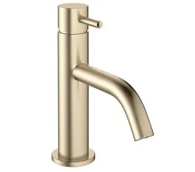 **END OF LINE** Crosswater MPRO Basin Monobloc Unlacquered Brushed Brass Tap • £100