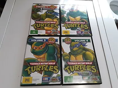 Pre-owned Dvds Teenage Mutant Ninja Turtles Volume 1 To 4 46 Episodes  • $25
