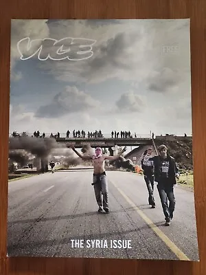  Vice Magazine Syria Issue War In Middle East Vol 19 #11 Nov 2012 Very Good • $5.80