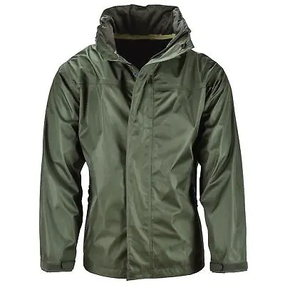 Mil-Tec Brand Jacket Olive Green Waterproof Men Rainwear Water-resistant Men's • $69.48