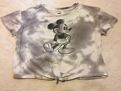 Mickey Mouse Crop Top Jrs Size XL 14-16 Old Navy • $9.99