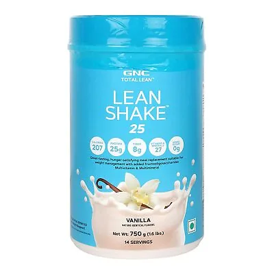 GNC Total Lean Shake 207 Calories 25G Protein 8G Fiber Each 750Gm Choose Flavour • $95