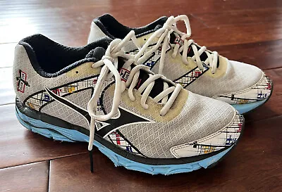Mizuno 410575 Women's Wave Inspire 10 White Athletic Trainer Running Shoes Sz 10 • $20.24