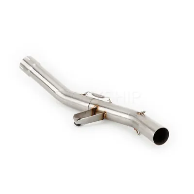 Motorcycle Exhaust Muffler Mid Link Pipe For Kawasaki GTR1400 ZG1400 Concours 14 • $105