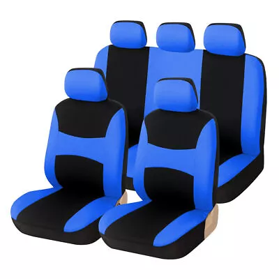 Auto Seat Covers For Car Truck Suv Van Interior - Universal Protectors Polyester • $42.99