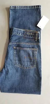 CALVIN KLEIN CK Men Regular Straight 100% Egypt Cotton Denim Jean - 33x32 Blue • $23.99