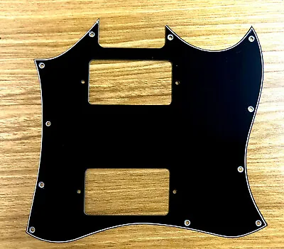 Guitar Parts For Epiphone G310 SG Guitar Pickguard PAF Humbucker 3 Ply Black • $9.02