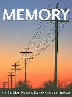 Memory - Paperback By Baddeley Alan - GOOD • $4.29