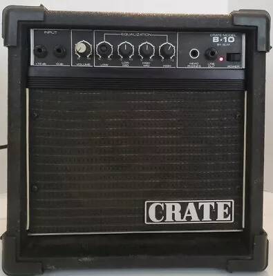 Crate B 10XL Bass Electric Guitar Amp Amplifier Works Great VINTAGE  B10xl • $41.99