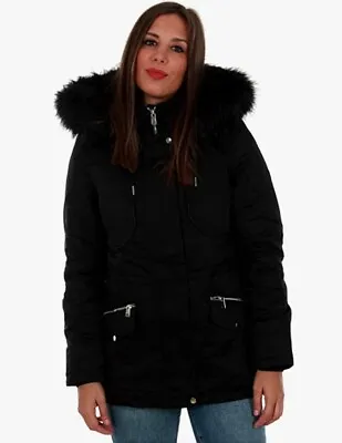 Vero Moda Vmvictoria Parka Boos  Black Size XS  • $49.16