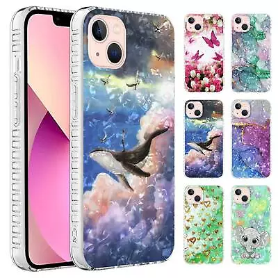 $10.19 • Buy Luxury Glitter Marble Case TPU Cover For IPhone 13 12 11 Pro Max XS XR SE3 8 7+