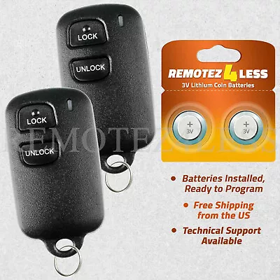 2 For 2000 2001 2002 2003 2004 2005 2006 Toyota Tundra Replacement Remote Fob 2b • $22.45