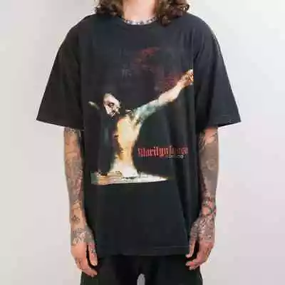Marilyn Manson Hollywood Tour Graphic Retro Shirt Unisex Men Women KTV4062 • $16.99